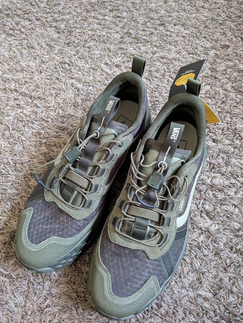 NWT Vans Green Crosspath XC All Terrain Vibram Athletic Hiking Shoes Men's 9